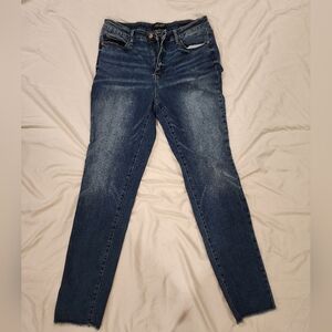 Judy Blue Tall Boyfriend Jeans Raw Hem